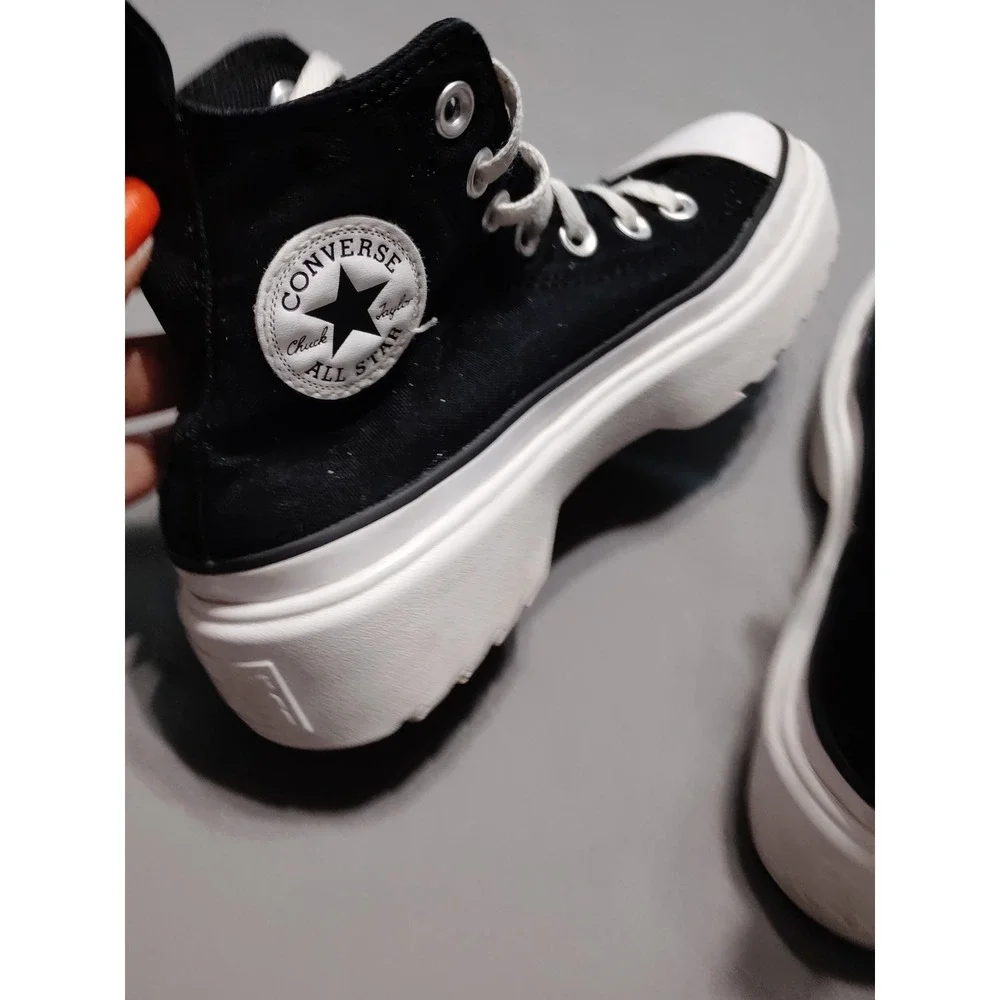 CONVERSE Chuck Taylor Kids 3.5 Hi Lugged Canvas All Star High Top Sneakers Skate